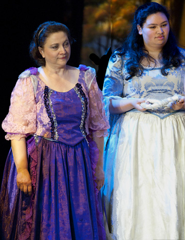 maryanne with daughter Katya in Magic flute