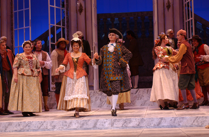 opera scene from The Marriage of Figaro