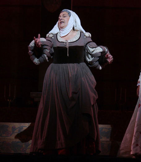 MaryAnne in a scene from Romeo and Juliette