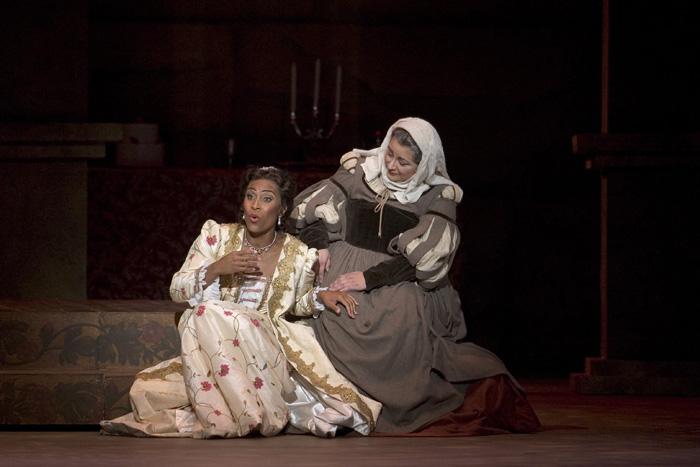 MaryAnne in a scene from Romeo and Juliette