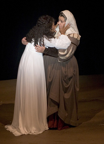 MaryAnne in a scene from Romeo and Juliette