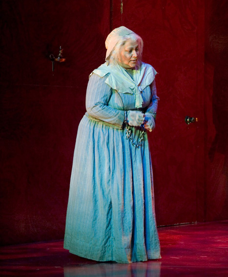 MaryAnne in a scene from The Crucible