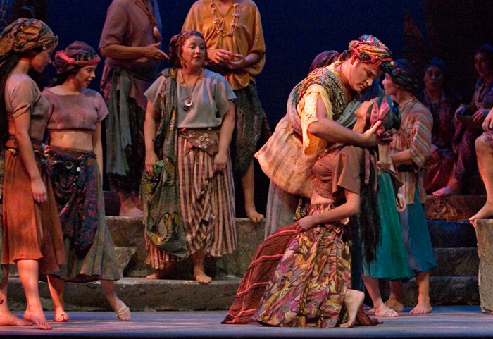 MaryAnne in a scene from The Pearl Fishers