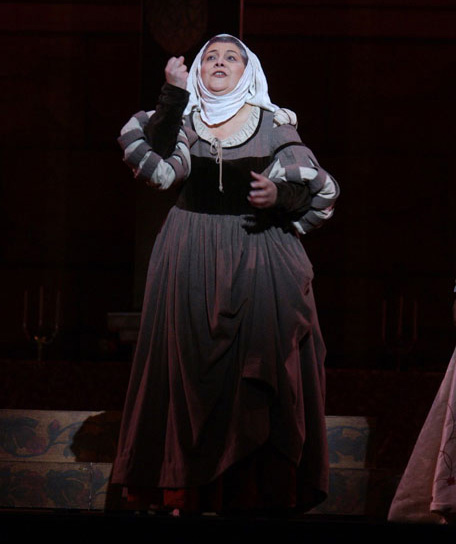 MaryAnne in a scene from Romeo and Juliette