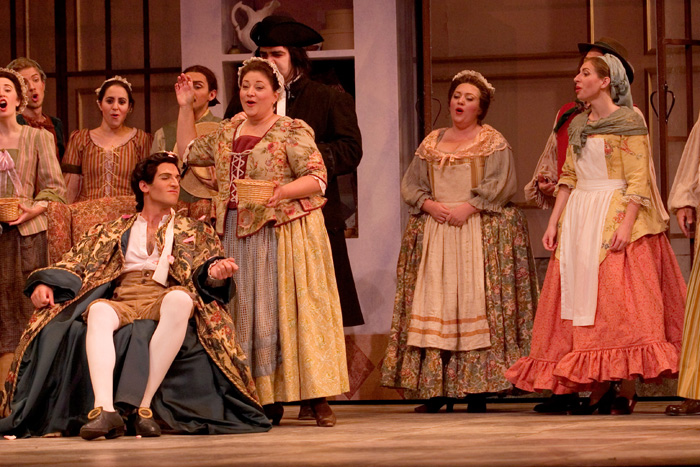 opera scene from The Marriage of Figaro